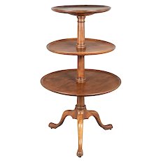 19th Century Louis Philippe Tiered Pedestal Table or Stand