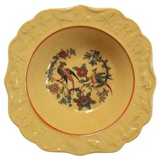 19th Century Set Of Seven Yelloware Desert Bowls