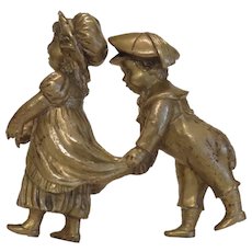 Antique Gilt Bronze figures, 19th century
