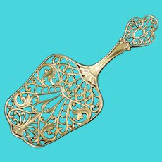Antique Gorham Sterling Silver Reticulated Spoon 847 Circa 1895