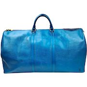 Authentic Pre-Owned Louis Vuitton Keepall 60 - Blue Epi Leather
