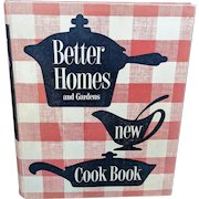 Better Homes and Garden New Cookbook 1953 first print 4th ed
