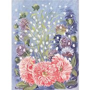 c1930's Floral Still Life Lithograph by Moise Kisling