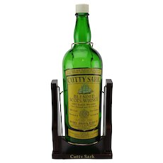 Cutty Sark Blended Scots Whiskey Bar Back Display Advertisement