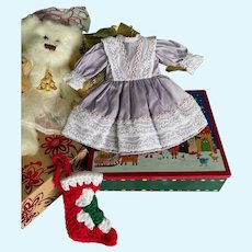 Dressy Antique Style Doll Dress for Small Doll~ Very Pretty