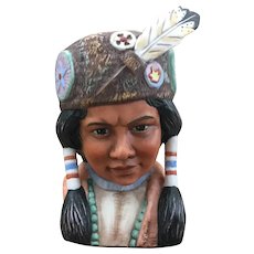 Gregory Perillo Young Sitting Bull bust figurine Vague Shadows 84/2500