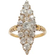 Imperial Russian Diamond Ring