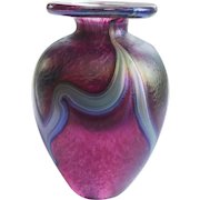 Stunning Robert Held Scent Bottle or Vase Glass Art