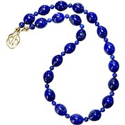 Stunning Top Quality Lapis Lazuli Necklace