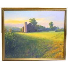 Susan Novak Williams, (American, born 1945) - Original Signed Oil On Canvas "Morning Light"
