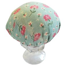 Vintage Folk Art Make-Do Pin Cushion from my Collection #4 (Floral)