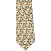 Beaufort The Rack Panda Bears Necktie 100% Silk Made in Italy 61 Inches Long